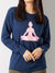 I am at peace Long-Sleeve Tee Navy