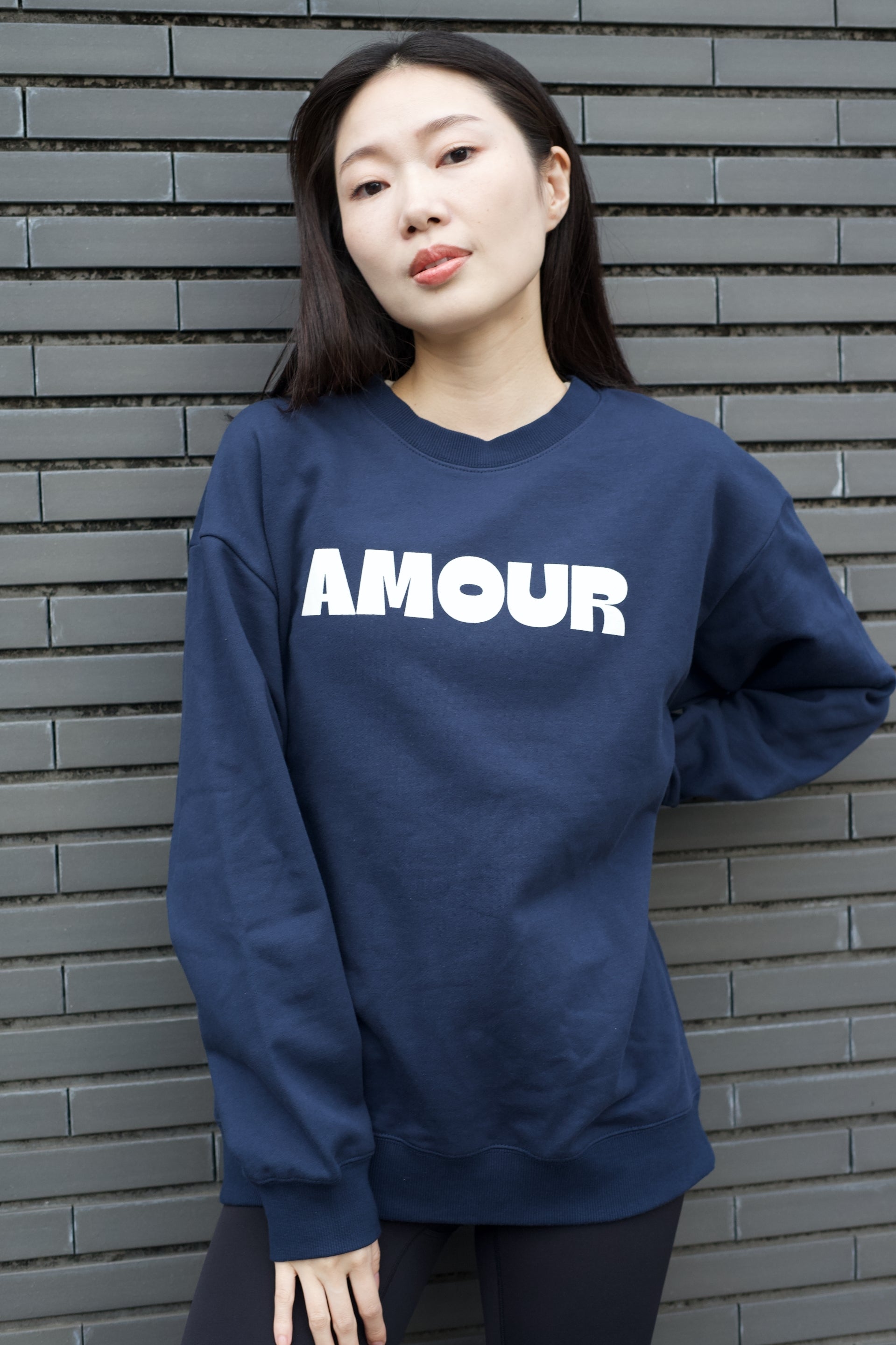 Amour Sweat Navy