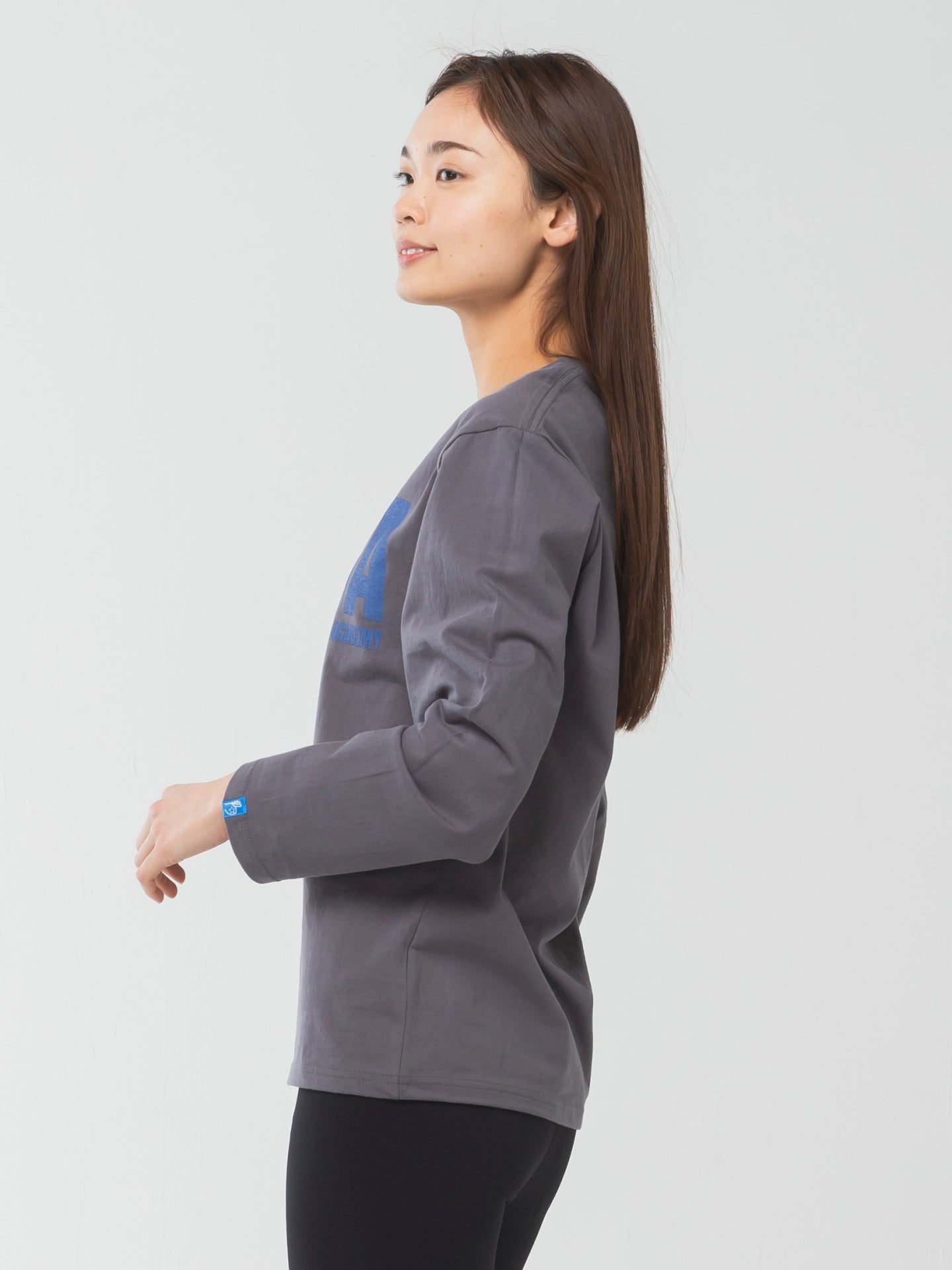 I love yoga Long-Sleeve Tee grey