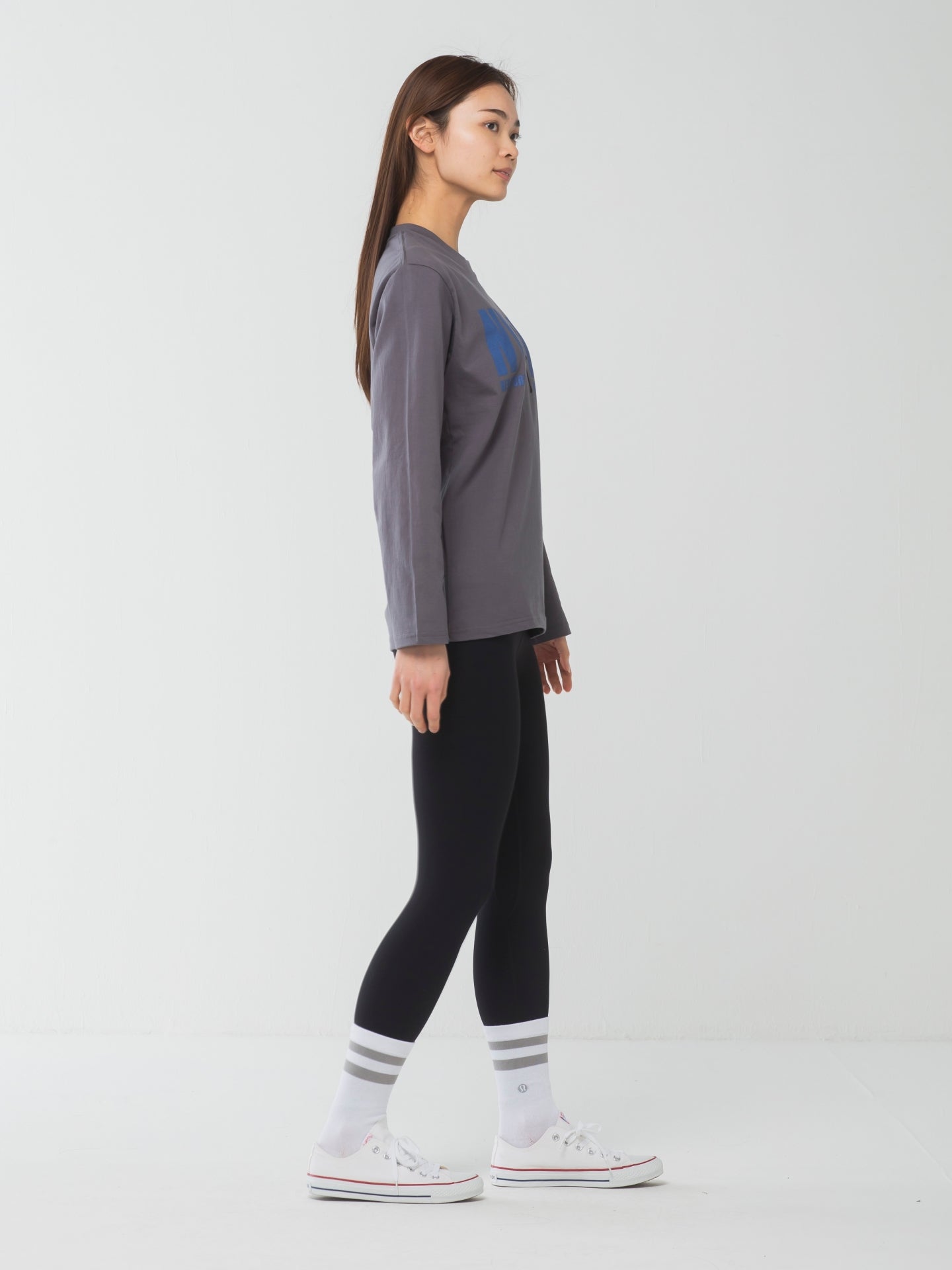 I love yoga Long-Sleeve Tee grey