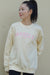 ［スウェットシャツ］ muscle japan crew sweat shirts cream