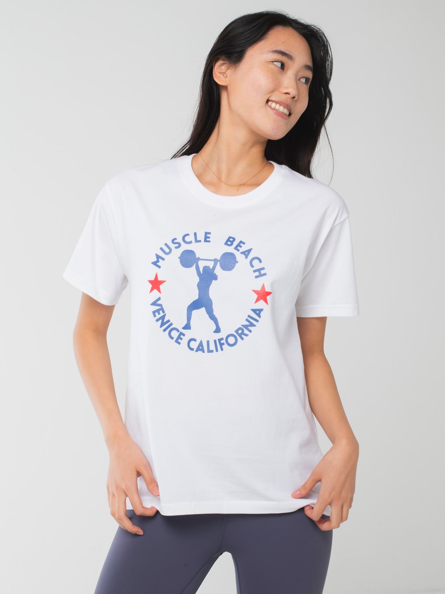 Muscle Beach T-shirts White