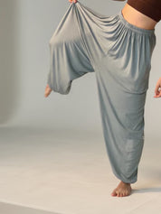 シャンティ バルーン パンツ ブルーグレー
