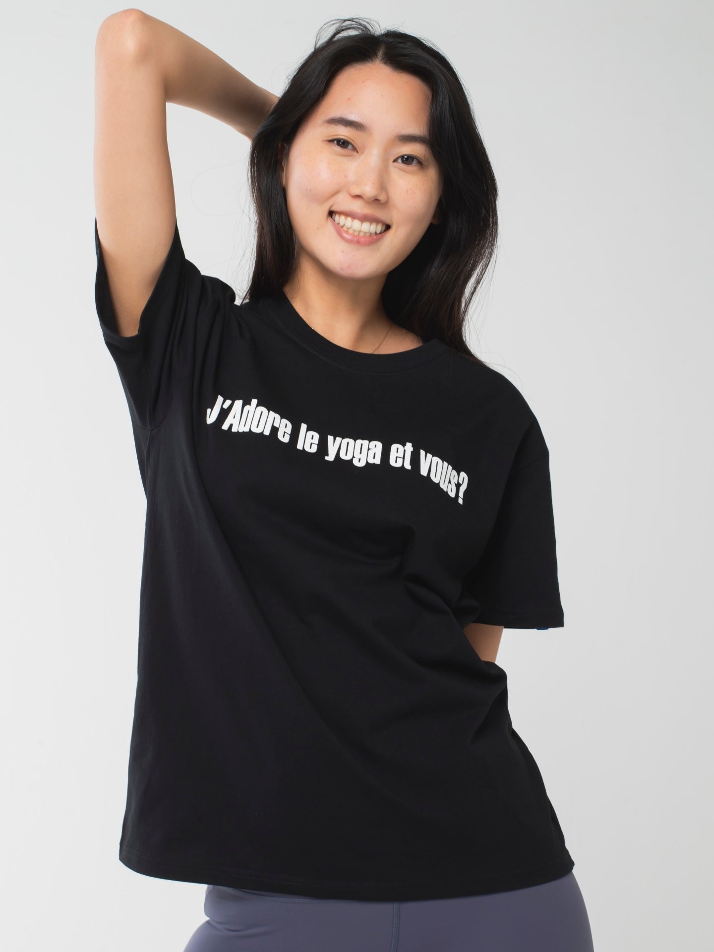 I love yoga T-shirts Black