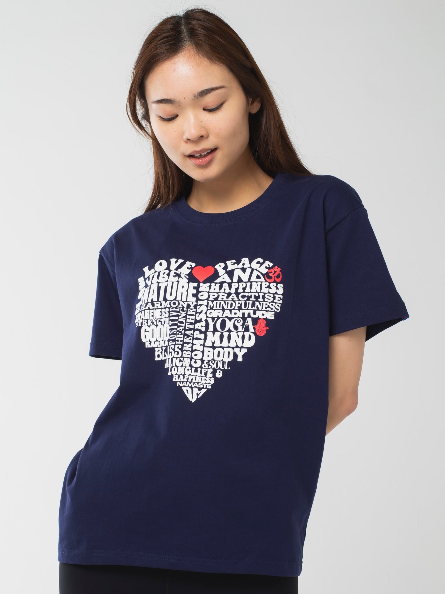 Love & Peace T-shirts Navy