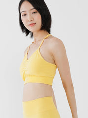 ボディメーカー スポーツブラ イエロー