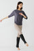 Cable Leg warmer Dark grey