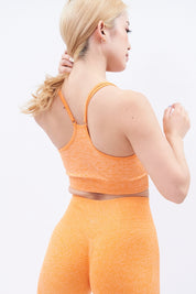 ボディメーカー スポーツブラ オレンジ