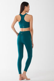 エッセンシャル シームレス レギンス フォレストグリーン