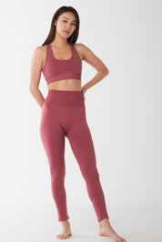 エッセンシャル シームレス レギンス ハイビスカス