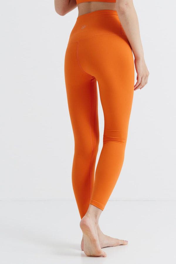 alo yoga オレンジ ヨガウェア セット