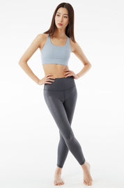 ヤズ スポーツブラ ブルー