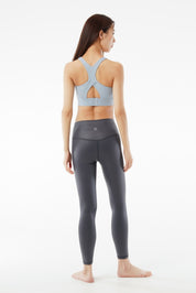 ヤズ スポーツブラ ブルー