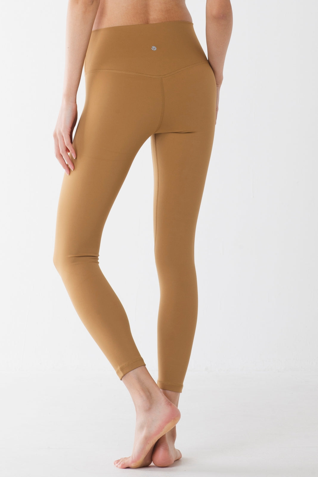 YES Yoga Leggings ハイウエスト レギンス ヨガ ピラティス トレーニング 速乾性 美脚 エマ カーキ | KIT STORE  アクティブウェア通販